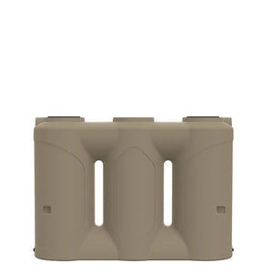 17532 - Tanks - Slimline Poly Rainwater Tank 2,000L - Beige - Austral Ag