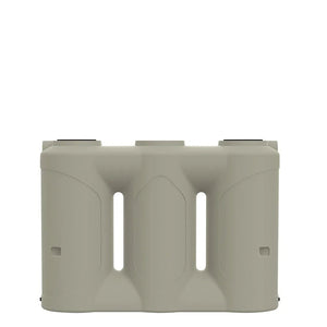 17537 - Tanks - Slimline Poly Rainwater Tank 2,000L - Evening Haze - Austral Ag