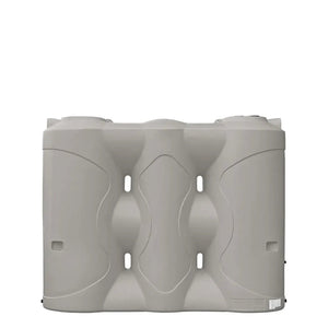 17581 - Tanks - Slimline Poly Rainwater Tank 3,000L - Birch Grey - Austral Ag