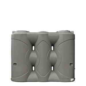 17622 - Tanks - Slimline Poly Rainwater Tank 3,000L - Slate Grey - Austral Ag