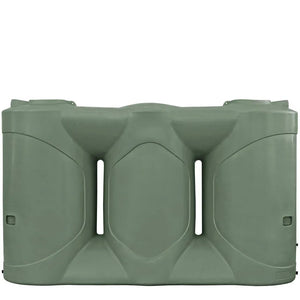 17689 - Tanks - Slimline Poly Rainwater Tank 5,000L - Mist Green - Austral Ag