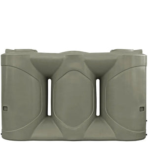 17682 - Tanks - Slimline Poly Rainwater Tank 5,000L - Earth Tone - Austral Ag
