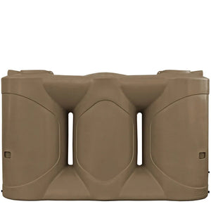 17674 - Tanks - Slimline Poly Rainwater Tank 5,000L - Autumn Brown - Austral Ag
