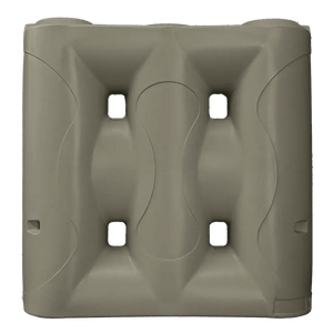17559 - Tanks - Superslim Poly Rainwater Tank 2,000L - Earth Tone - Austral Ag