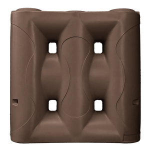 17551 - Tanks - Superslim Poly Rainwater Tank 2,000L - Autumn Brown - Austral Ag