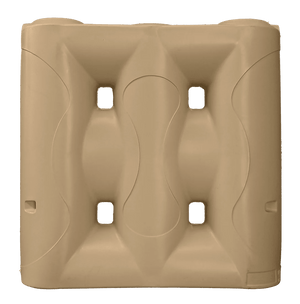 17557 - Tanks - Superslim Poly Rainwater Tank 2,000L - Desert Haze - Austral Ag