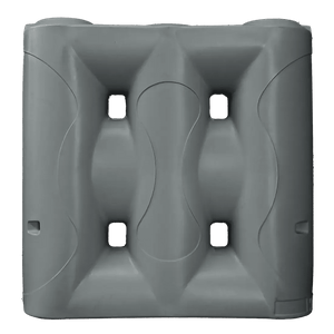 17552 - Tanks - Superslim Poly Rainwater Tank 2,000L - Armour Grey - Austral Ag