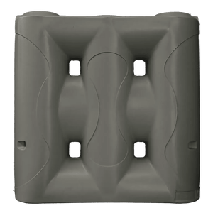 17571 - Tanks - Superslim Poly Rainwater Tank 2,000L - Slate Grey - Austral Ag