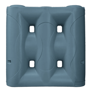 17569 - Tanks - Superslim Poly Rainwater Tank 2,000L - Stormedge Blue - Austral Ag