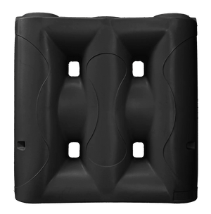 17555 - Tanks - Superslim Poly Rainwater Tank 2,000L - Black - Austral Ag