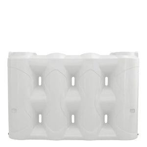 17644 - Tanks - Superslim Poly Rainwater Tank 3,000L - Tank White - Austral Ag