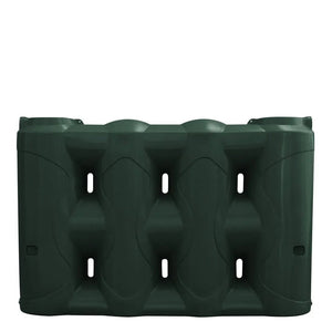 17633 - Tanks - Superslim Poly Rainwater Tank 3,000L - Heritage Green - Austral Ag