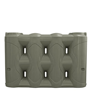 17631 - Tanks - Superslim Poly Rainwater Tank 3,000L - Earth Tone - Austral Ag
