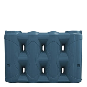 17641 - Tanks - Superslim Poly Rainwater Tank 3,000L - Stormedge Blue - Austral Ag