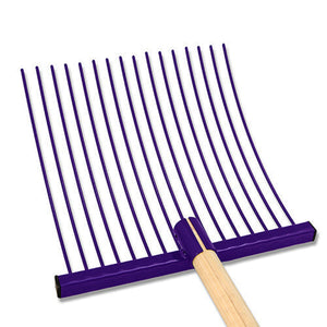 13625 - Hardware - Supreme Narrow Stable Fork - Purple - Austral Ag
