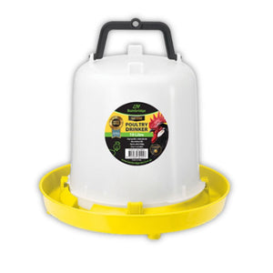 14462 - Animal Accessories - Supreme Poultry Drinker with Handle - 10L - Austral Ag