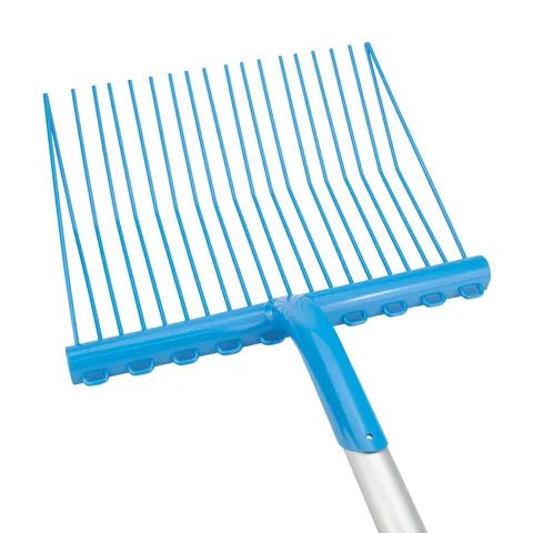 15384 - Hardware - Supreme Stable Fork Metal Aluminium Handle - Blue - Austral Ag