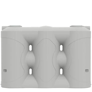 17716 - Tanks - Tall Slimline Poly Rainwater Tank 5,000L - Tank White - Austral Ag