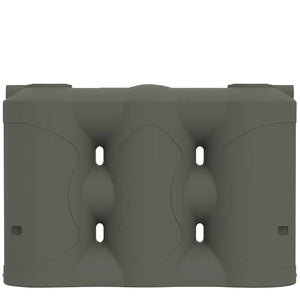 17703 - Tanks - Tall Slimline Poly Rainwater Tank 5,000L - Earth Tone - Austral Ag
