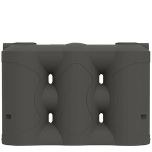 17715 - Tanks - Tall Slimline Poly Rainwater Tank 5,000L - Slate Grey - Austral Ag