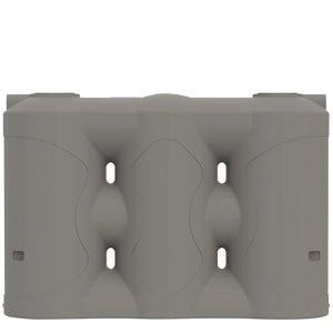17698 - Tanks - Tall Slimline Poly Rainwater Tank 5,000L - Birch Grey - Austral Ag