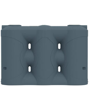 17713 - Tanks - Tall Slimline Poly Rainwater Tank 5,000L - Stormedge Blue - Austral Ag