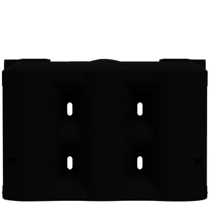17699 - Tanks - Tall Slimline Poly Rainwater Tank 5,000L - Black - Austral Ag