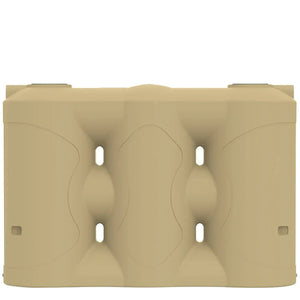 17718 - Tanks - Tall Slimline Poly Rainwater Tank 5,000L - Wheat - Austral Ag