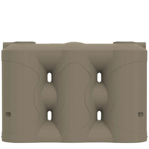 17697 - Tanks - Tall Slimline Poly Rainwater Tank 5,000L - Beige - Austral Ag