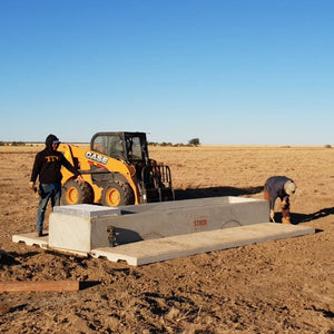 12155 - Precast - Trough Apron - 3m - Austral Ag