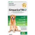 Simparica Trio 20.140kg  3 Pack Animal Health Austral Ag Green  
