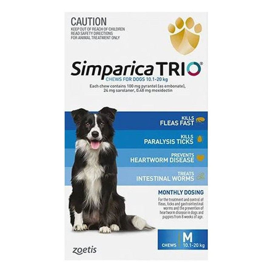 Simparica Trio 10.1- (Blue)