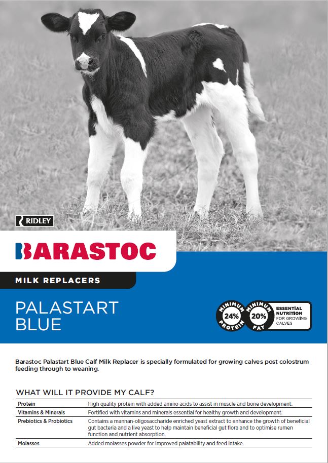 Barastoc Palastart Calf Milk Replacer