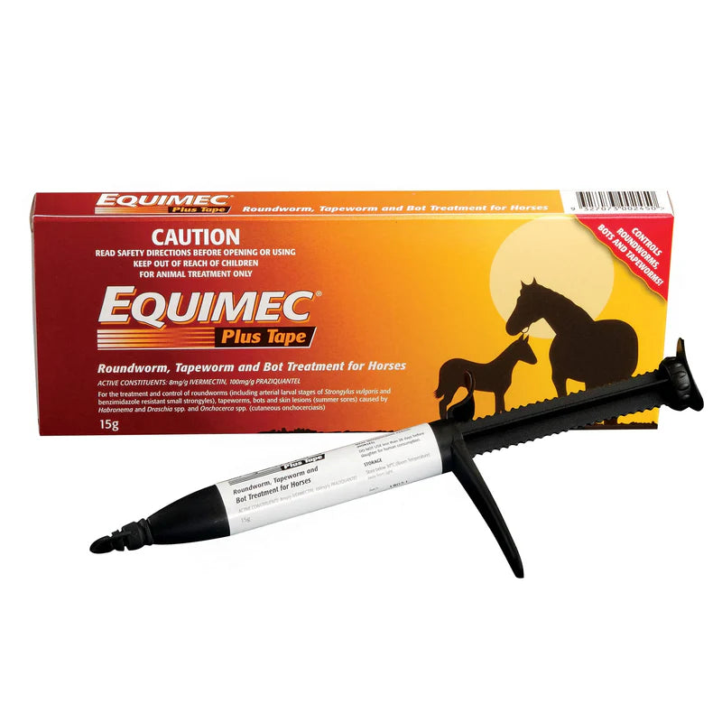 Equimec Plus Tape Antiparasitic Paste for Horses - 15g