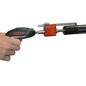 10276 - Fittings - Pipe End Peeler Drill Powered C/W Mandrels - 25mm - 75mm - Austral Ag