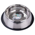 10284 - Animal Accessories - Non - Tip Pet Bowl - Stainless Steel - 1.8L - Austral Ag