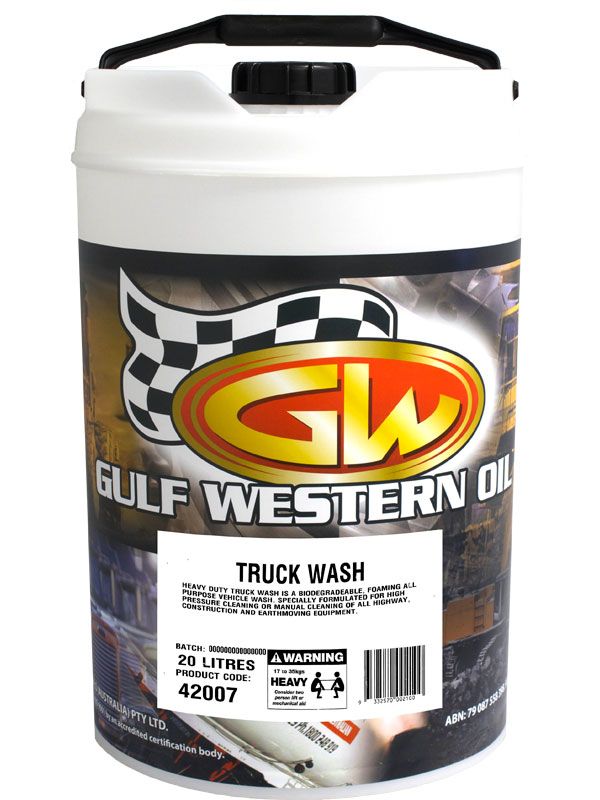 Truck Wash Hardware Gulf Western Premium Quality Lubricating Oils 20L