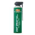 Green DWF spray can with Gulf Western Oil logo on a white background