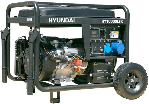 10KVA Hyundai Petrol Generator - Power - Austral Ag