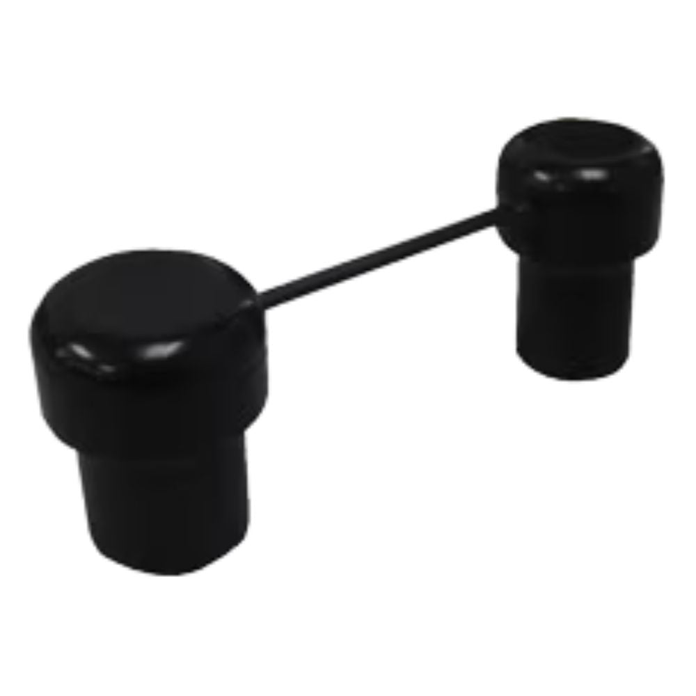 black nylon post driving caps