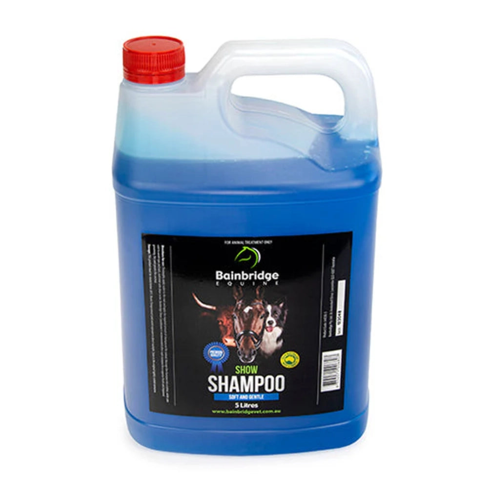 SHOW GROOMING SHAMPOO Animal Accessories Bainbridge Pty Ltd 5L