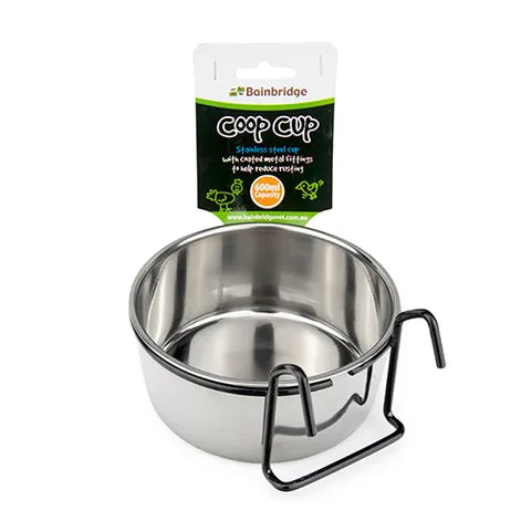 Coop Cup Stainless Steel with Hook Holder