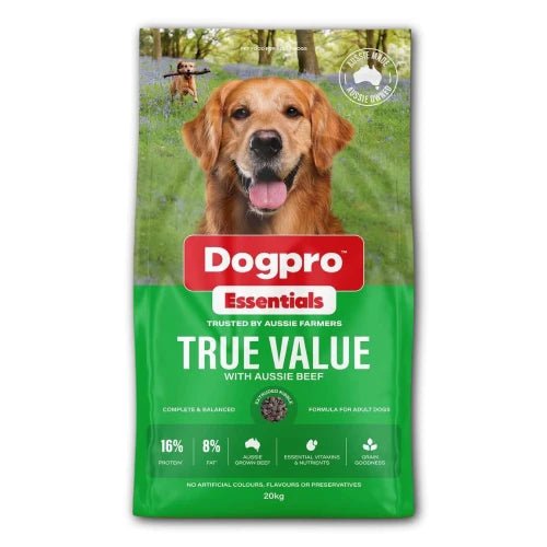 11728 - Feed - Dogpro True Value 20kg - 20kg - Austral Ag