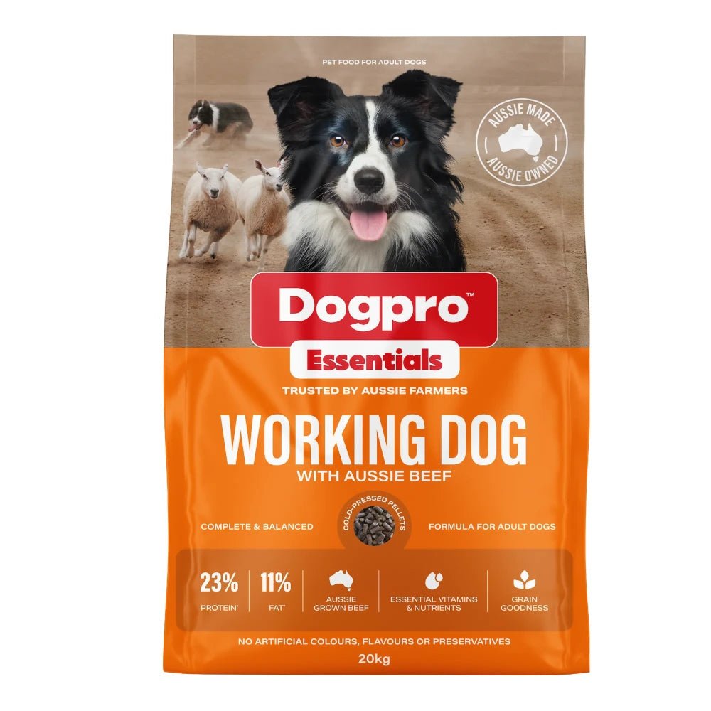 11729- Feed-Dogpro Essentials - Working Dog Food - 20kg - Austral Ag