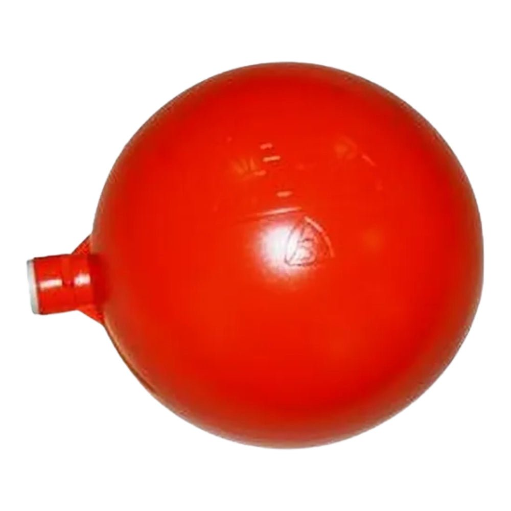 11780- Fittings-Apex Orange Plastic Float Ball - 150mm - Austral Ag
