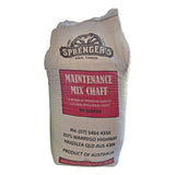 Sprenger's Rural Traders Maintenance Mix Chaff bag on a white background