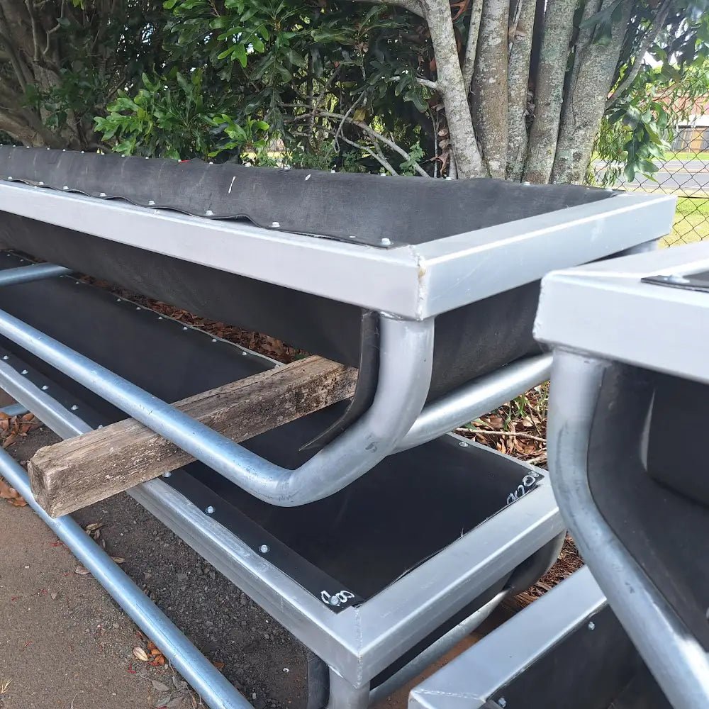 12338 - Animal Accessories - Rubber Feeder 4m - Austral Ag