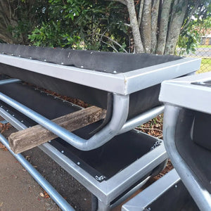 12338 - Animal Accessories - Rubber Feeder 4m - Austral Ag