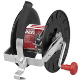 Speedrite Econo Reel with black and red design on a white background