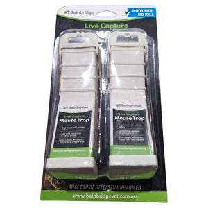 13311- Hardware-Live Capture Mouse Traps - Small - 2 Pack - Austral Ag